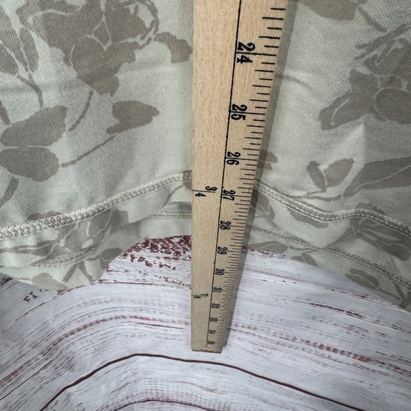 Linksoul Golf Polo Shirt Mens Size Medium Floral Print Short Sleeve Button Up - Picture 9 of 11